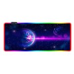 Tapis de souris rgb - aperil - xxl 800x400 mm - impermable - clairage led - antidrapant