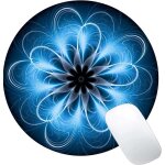 Tapis de souris rond tapis de souris succulents tapis de souris floral mignon petits tapis de souris ...