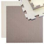 Tapis eva fitness 90x90x25cm - sol puzzle gym maison protection tatami sport