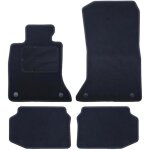 Tapis sur mesure - bmw - f10 srie 5 - 5 pices - noir - moquette