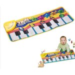 Tapis tactile bb fun musique - piano lectronique - ges 0 - 12 mois - matriau pvc