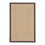 Tapis vinyle deblon avec bords - tapis pvc antid�rapant et r�sistantpour le salon la cuisine. . . beige ...