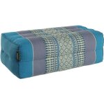 Coussin de yoga et méditation en kapok naturel - turquoise - confort optimal posture alignée coutures ... Coussin de yoga et méditation en kapok naturel - turquoise - confort optimal posture alignée coutures ...