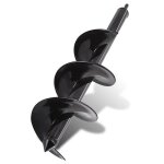 Tarire jardin mche perceuse  90 mm - longueur 25 cm - foret en acier pour creuser rapidement des trous ...