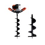 Gt garden - tarire thermique 52 cm3 + mches 150 et 250 mm
