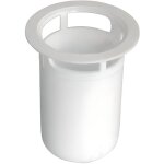 Tasse de bonde de douche - inox - diamtre 60 mm - sortie  coller 40 mm - grille inox - intrieur