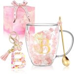 Tasse double paroi personnalisable - id�e cadeau originale pour femme : anniversaire no�l f�te des m�ressaint ...