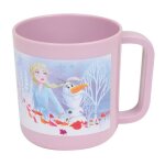 Tasse frozen - disney - filles - rose - 350 ml - plastique