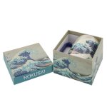 Tasses et mugs - tasse mug enesco avec coffret cadeau katsushika hokusai (grande vague kanagawa)