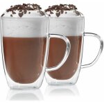 Tasse en verre à double paroi - tasse à thé et à café dimono thermo 300ml - ensemble de 2 Tasse en verre à double paroi - tasse à thé et à café dimono thermo 300ml - ensemble de 2