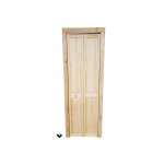 Tasseau en pin pour cadre de porte de placard 210 cm