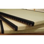 Tatami japonais 100x200x55 cm ? base naturelle et artisanale pour votre sommeil