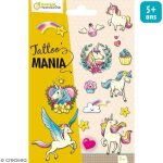 Tatouages temporaires - avenue mandarine - licornes - 15 motifs - test�s dermatologiquement - pour enfants ...