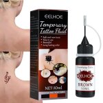 Tatouage temporaire - marque non spcifie - 10 ml - encre impermable - pigments naturels - semi - permanente ...
