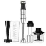 Taurus bapi 1500 luxe xl ? mixeur plongeant 1500 w tige xl inox 20 vitesses + turbo lames double effet ...