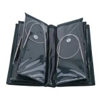 Aiguille circulaire - tbest - 11 pi�ces - acier inoxydable - longueur 43 cm - surface lisse