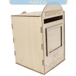Tbest bo�te aux lettres de mariage en bois avec serrure bo�te aux lettres de mariage en bois bricolage ...