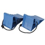 Tbest cale de roue 2pcs cale de roue en caoutchouc portable bloc darrêt de pneu antidérapant pour remorques ... Tbest cale de roue 2pcs cale de roue en caoutchouc portable bloc darrêt de pneu antidérapant pour remorques ...