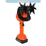 Tbest cultivateur de motoculteur sans fil cordless tiller cultivator 235rpm 4 row tines 1. 5ah battery ...