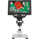 Microscope num�rique - tbest - 12mp - 7 pouces lcd - 1200x - zoom continu
