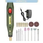 Tbest mini perceuse �lectrique kit doutils rotatifs portables mini meuleuse �lectrique outil de bricolage ...
