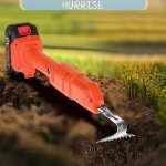 Tbest motobineuse �lectrique sans fil houe � creuser sans fil conception ergonomique l�g�re quincaillerie ...