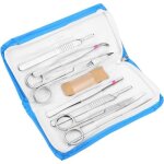 Outils de dissection - tbest - kit de 7pcs - acier inoxydable - outils pédagogiques - Étui de transport ... Outils de dissection - tbest - kit de 7pcs - acier inoxydable - outils pédagogiques - Étui de transport ...