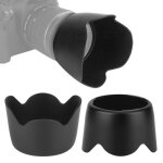 Pare - soleil - tbest - et - 60ii - pour objectif canon 75 - 300mm - plastique - noir