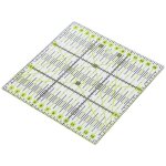 Tbest règle de quilters règle de courtepointe en acrylique double ligne de grille colorée règle de couture ... Tbest règle de quilters règle de courtepointe en acrylique double ligne de grille colorée règle de couture ...