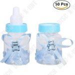 Td lot de 50 pices de bote  drages forme de mini biberon  strasses - dcoration ourson bonbonnire ...