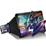 Td� agrandisseur d'�cran loupe 3d portable �largie amplificateur vid�o film hd pour t�l�phones