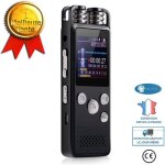 Td enregistreur vocal numrique rduction bruit dictaphone intelligent micro haut - parleur intgr ...