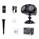 Td® Étanche led binoculaire flocon de neige lumières halloween noël blizzard projecteur lumières scène ... Td® Étanche led binoculaire flocon de neige lumières halloween noël blizzard projecteur lumières scène ...