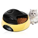 Td gamelle automatique croquettes distributeur programmable pour animaux de compagnie chat chien quatre ...