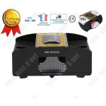 Td melangeur de carte poker automatique uno manuel electrique tarot professionnel universel casino distributeu ...