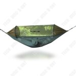Td toile de parachute automatique  ouverture rapide type hamac camping en plein air moustiquaire hamac ...