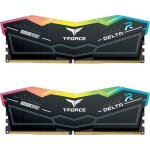 Teamgroup t - force delta rgb ddr5 32 go (2 x 16 go) 6400 mhz (pc5 - 51200) cl40 pour ordinateur de bureau ...