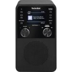 Technisat digitradio 317 radio de table dab + fm fm dab + bluetooth aux fonction r�veil noir