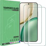 Techta verre tremp� pour honor magic 8 lite ? lot de 2 films protection �cran 9h hd 026 mm