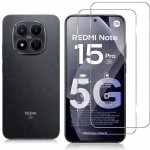 Techta verre tremp� pour xiaomi redmi note 15 pro 5g ? lot de 2 films protection �cran 9h hd