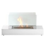 Cheminée - tecno air system cremona - 400 mm - 165 mm - 1500 w - bio éthanol Cheminée - tecno air system cremona - 400 mm - 165 mm - 1500 w - bio éthanol