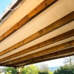 Tecplast toile pergola blanc cr�me 25x35 m lp506pr - garantie 5 ans - b�che pergola ou tonnelle �tanche ...