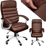 Chaise de bureau - tectake - fauteuil de direction paul avec accoudoirs rembourrés et fonction de bascule ... Chaise de bureau - tectake - fauteuil de direction paul avec accoudoirs rembourrés et fonction de bascule ...