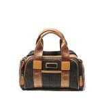 Ted lapidus fidelio - sac � main cuir marron tl08412mf