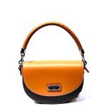 Ted lapidus fidelio - sac port� �paule cuir marron tl08407mf