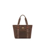Ted lapidus sac � main jaimie femme marron / cognac