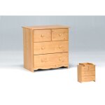 Teddy - commode teinte miel