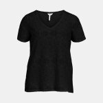 Tee shirt feodora broderie anglaise col v femme object