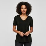 Tee shirt harly paillet� regular col v femme only