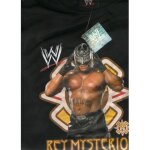 Tee shirt manches courtes wwe wrestling rey mysterio noir taille large